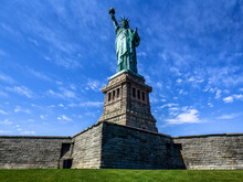 Statue Of Liberty With Wonderful Blue Sky 3