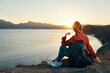 © SHOTPRIME STUDIO - woman hiker nature landscape sun freedom outdoor activities