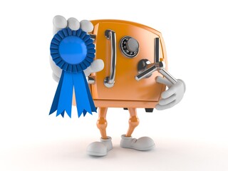 Sticker - Safe character with award ribbon