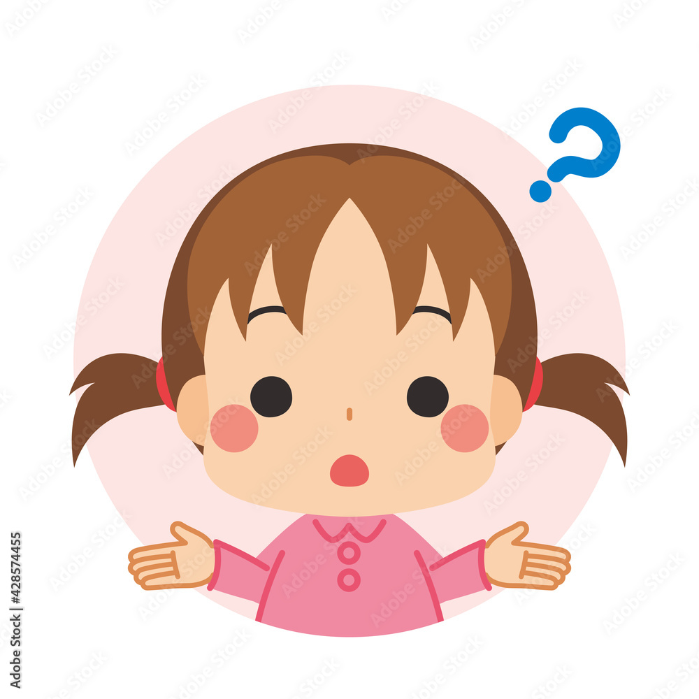 Fototapeta Kuchenna 質問をしている可愛い小さな女の子のイラスト アイコン 白背景 シンプル Pytanie Dziewczynka Ikona Fototapety Foteks Fototapeta Kuchenna 質問をしている可愛い小さな女の子のイラスト アイコン 白背景 シンプル Pytanie Dziewczynka Ikona Fototapety Foteks