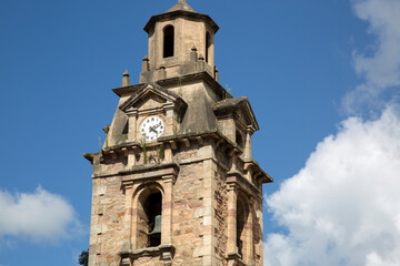 Wall Mural - San Miguel Church Tower; Puente Viesgo; Cantabria