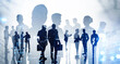 © ImageFlow - Group of business people work together in one corporate