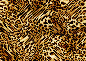 Wall Mural - leopard print