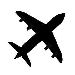 Wall Mural - An aeroplane Icon