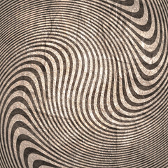 Wall Mural - Lines and curves. Stone material grunge texture