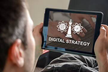 Concept of digital strategy