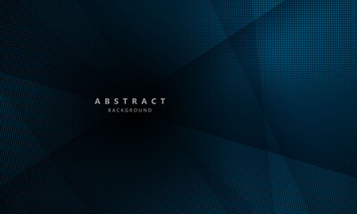 Abstract blue background poster with dynamic. technology network Vector illustration.