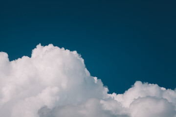 Clean clouds and blue sky