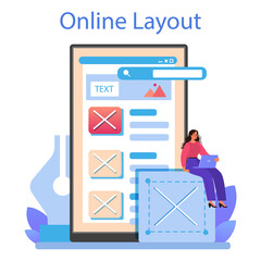 Sticker - website prototyping online service or platform. web page modeling