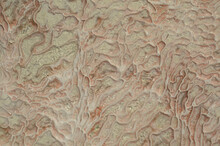 Close Up Abstract Macro Texture Of Travertine In Pamukkale. 