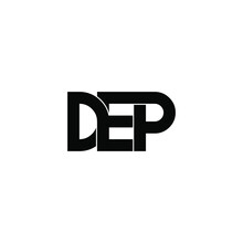 Dep Letter Original Monogram Logo Design