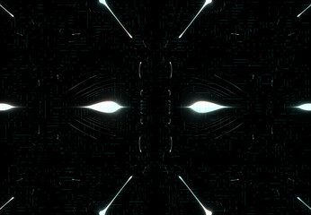 Digital technology background. Futuristic electric artwork.	