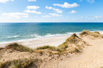 Wall Mural - rotes kliff (red cliff) near kampen, sylt, schleswig-holstein, germany