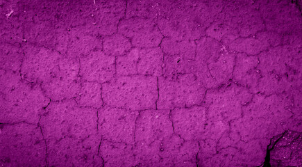 Sticker - macro photo of violet brick with visible texture. background