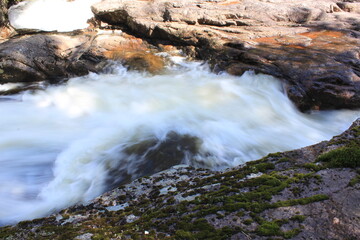 Wall Mural - stream in the mountains - Solbergfossen 