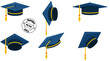 graduation cap set