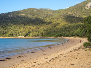 Wall Mural - This lovely sandy beach is a great reward at the end of the  Telegraph Saddle to Sealers Cove track - Wilsons Promontory, Victoria, Australia