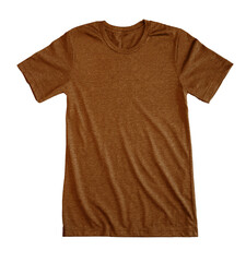 Wall Mural - Light Brown Heather Tee Shirt Blank