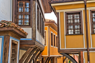 Sticker - Plovdiv landmarks, Bulgaria, HDR Image