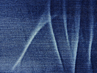 Canvas Print - blue jeans texture for any background