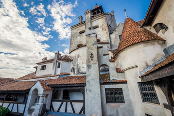 Wall Mural - Castle near Bran town, known as Castle of Dracula in Transilvania, Romania