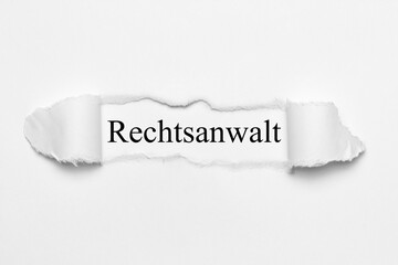 Canvas Print - Rechtsanwalt