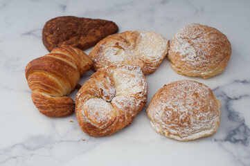 Canvas Print - assorted pastries