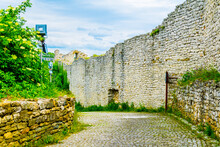 View Of The Lovech Fortress In Bulgaria