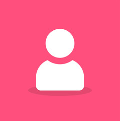 Aufkleber - User icon vector.