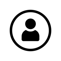 Aufkleber - User account icon.