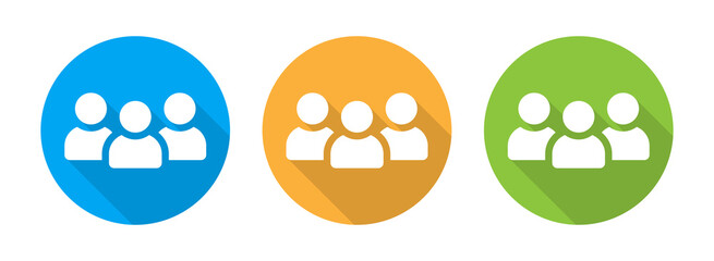 Aufkleber - People icon vector illustration.