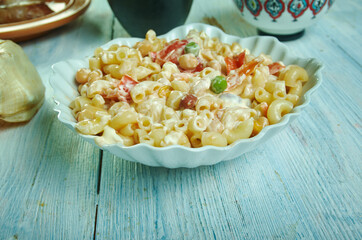 Poster - Tex-Mex Macaroni and Black Bean Salad