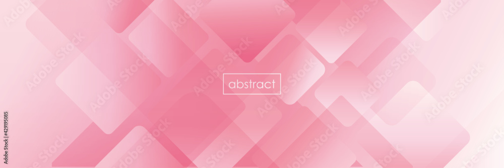 Pink gradient shape background design. Abstract 3d geometric texture ...