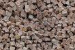 a pile of granite and porphyry paving stones, pattern