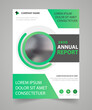 Business  annual report brochure flyer design template