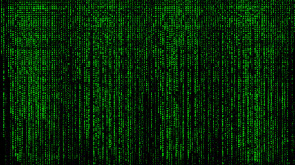 matrix style vertical text background