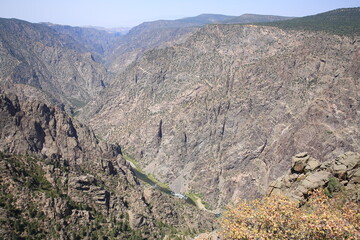 Wall Mural - Black Canyon of the Gunnison National Park in Colorado, USA