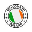 Welcome to Ireland. Collection of icons welcome to.