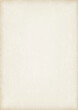 Aged white paper blank. A4 format. Realistic vector template.