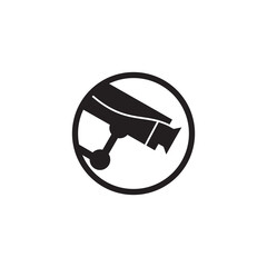 Sticker - CCTV icon logo design template