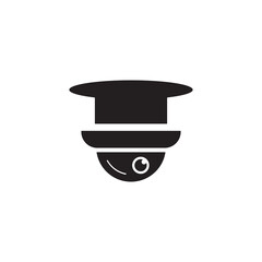 Sticker - CCTV icon logo design template