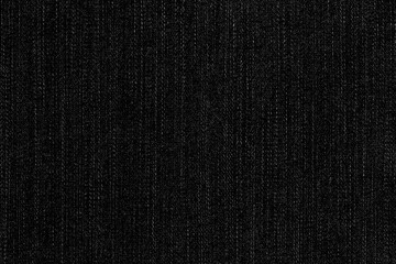 Wall Mural - Black fabric texture background