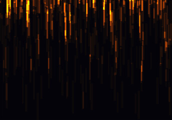 Wall Mural - vector glitch on a black background. abstract texture.