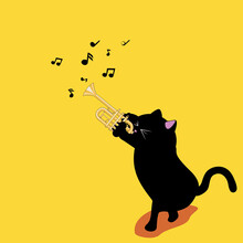 Trumpet Back Cat