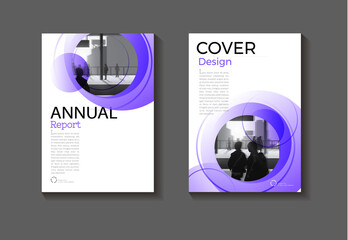 cover Purple abstract background modern design modern book cover Brochure cover  template,annual report, magazine and flyer layout Vector a4