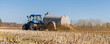 Tractor with slurry tank in the field | 5149