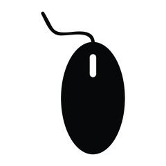 computer mouse icon design vector