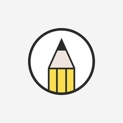 Poster - Pencil draw symbol