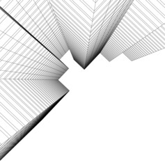 Wall Mural - concept modern architecture