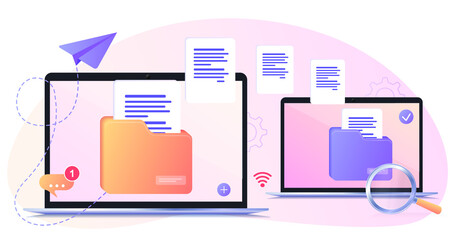 File transfer. Files transferred encrypted form. Program for remote connection between two computers. Full access to remote files and folders. Data Center concept based. Business organization. Web